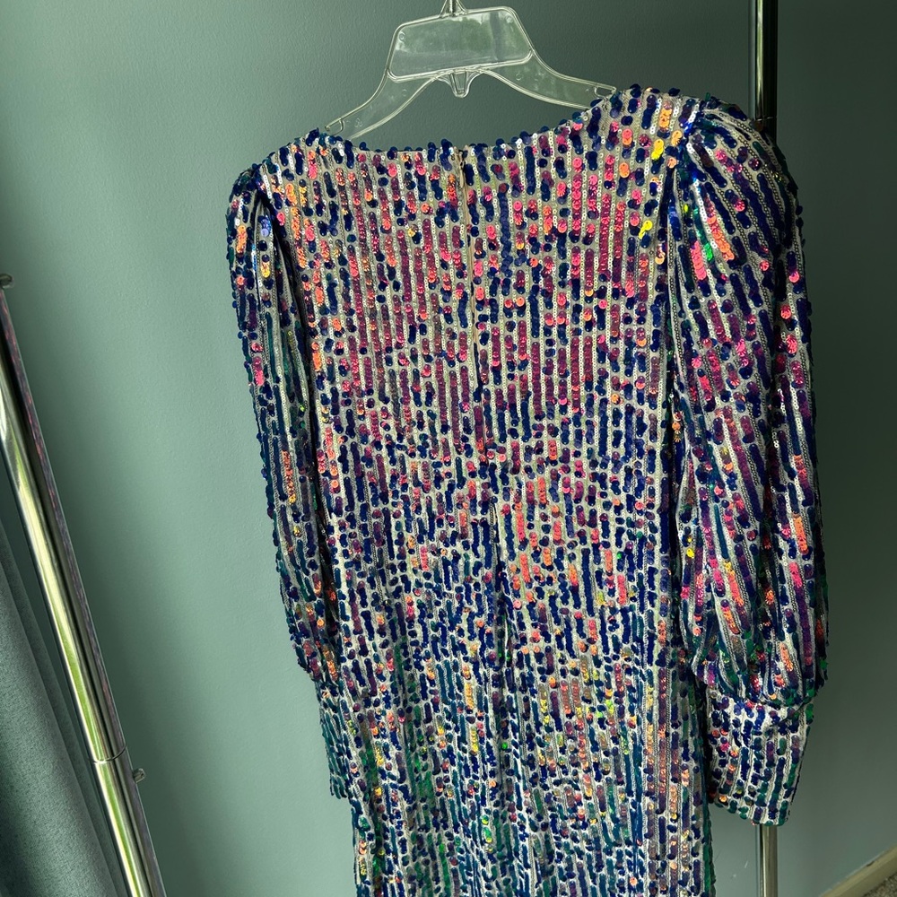 Venus Multicolor Sequin Dress - Picture 3 of 6